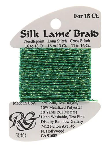 Silk Lame´ Braid 18 | SL161 Juniper