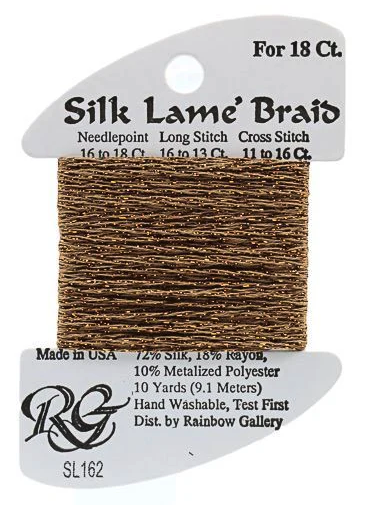 Silk Lame´ Braid 18 | SL162 Hazel