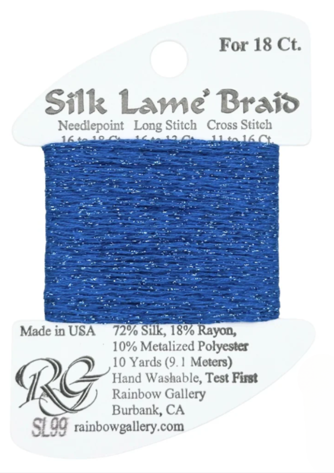 Silk Lame´ Braid 18 | SL099 Classic Blue