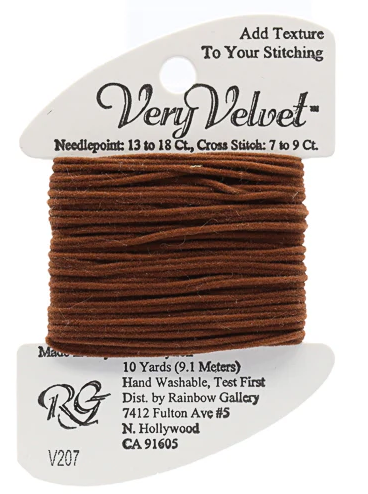 Very Velvet | V207 Warm Brown
