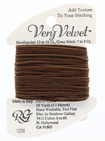 Very Velvet | V208 Dark Brown