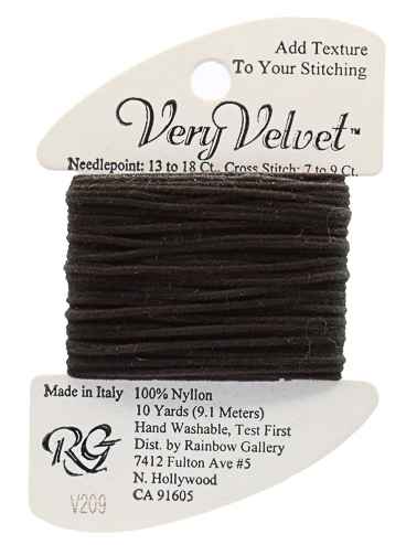 Very Velvet | V209 Midnight Brown