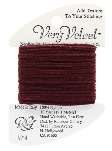Very Velvet | V214 Garnet