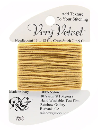 Very Velvet | V243 Pale Golden Brown