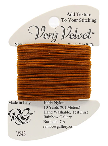 Very Velvet | V245 Dark Golden Brown
