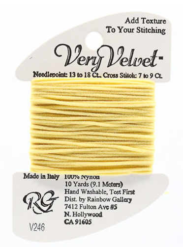 Very Velvet | V246 Medium Yellow