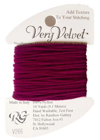 Very Velvet | V265 Dark Raspberry