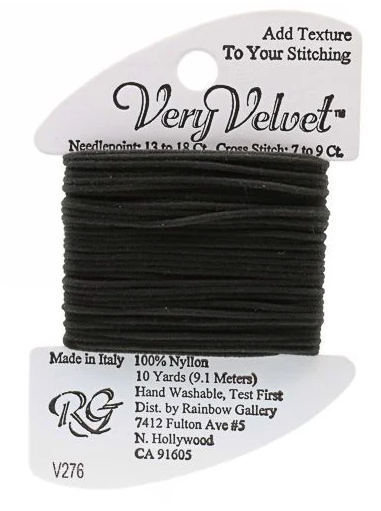 Very Velvet | V276 Charcoal
