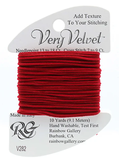 Very Velvet | V282 Scarlet