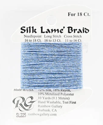Silk Lame´ Braid 18 | SL225 Forever Blue