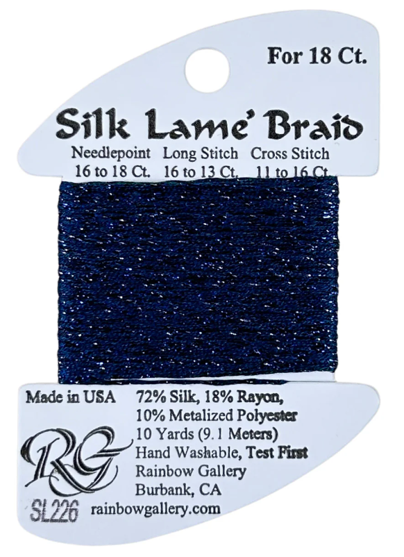 Silk Lame´ Braid 18 | SL226 Starry Night