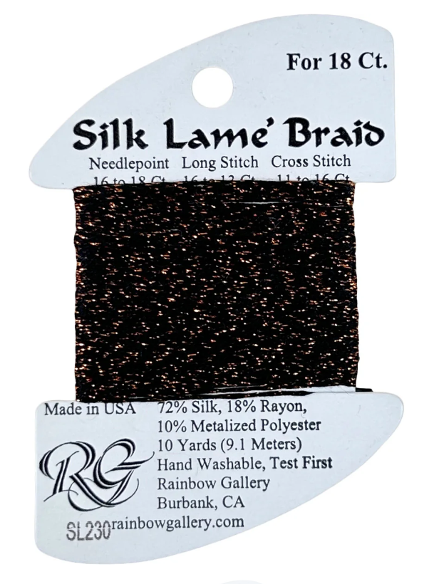 Silk Lame´ Braid 18 | SL230 Bronze