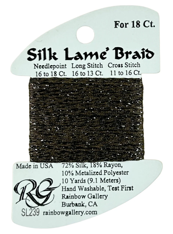 Silk Lame´ Braid 18 | SL239 Stony Fields