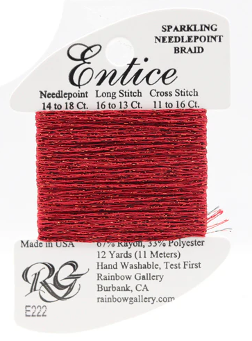 Entice | E222 Ruby Slippers