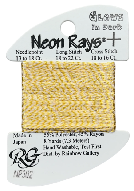 Neon Rays Plus | NP302 Yellow Glow in Dark