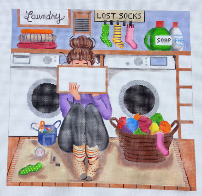 Stitching Girl - Laundry