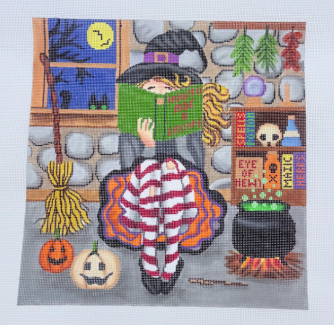 Stitching Girl - Witch