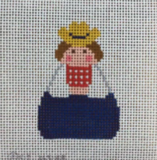 Angel with Cowboy Hat