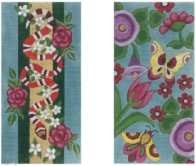 Snake in the Garden Double Eyeglass Case