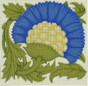 Blue Flower Tile
