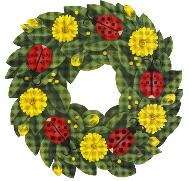 Lady Bug Wreath