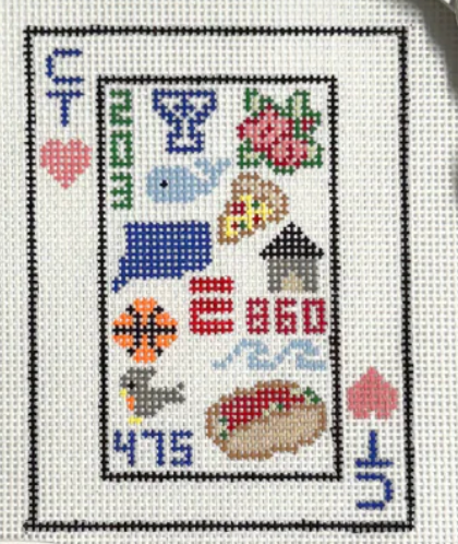 Connecticut Playing Card