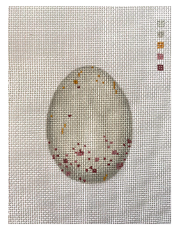 Egg Series-Storm Kestrel The Plum Stitchery
