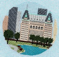 New York Plaza Hotel - NYC Collection with Stitch Guide