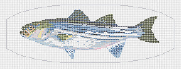 Striped Bass Cummerbund/Pillow