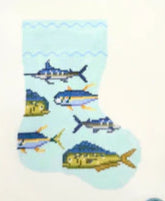 Tropical Fish Mini Sock
