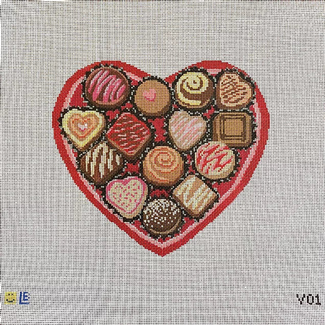 Chocolate Heart Box