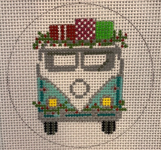 VW Van w/Gifts Ornament