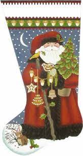 Wild Wood Santa Stocking