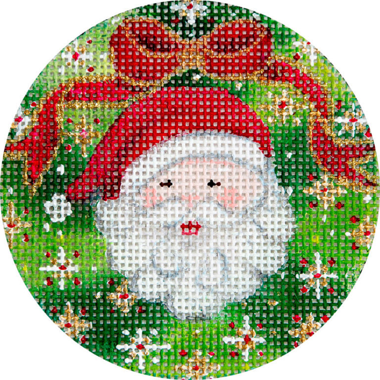 Santa & Wreath