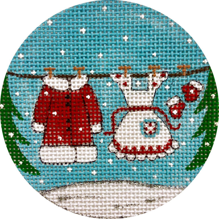 Mrs Claus Clothesline