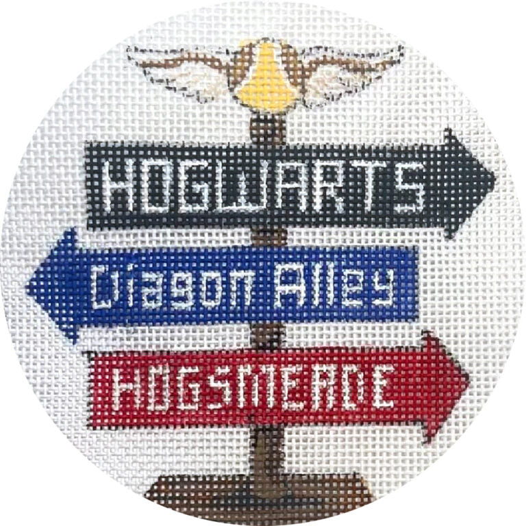 Harry Potter Town Sign Post