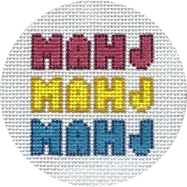 Mahj Tri Color Round