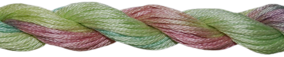 ThreadworX Overdyed Floss | 1062 Pastel Sunset