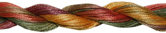 ThreadworX Overdyed Floss | 1148 Romanian Forest
