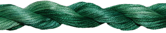ThreadworX Overdyed Floss | 10471 Green is Green