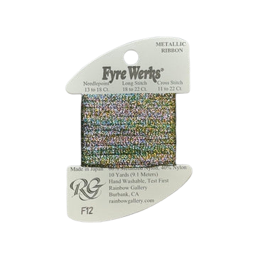 Fyre Werks Metallic Ribbon | F12 Dark Multi