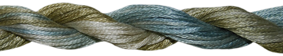 ThreadworX Overdyed Floss | 1067 Army Fatigue