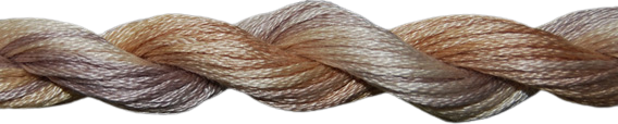 ThreadworX Overdyed Floss | 1032 Brown Sugar & Spice
