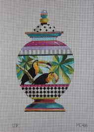 Two Toucan Vase