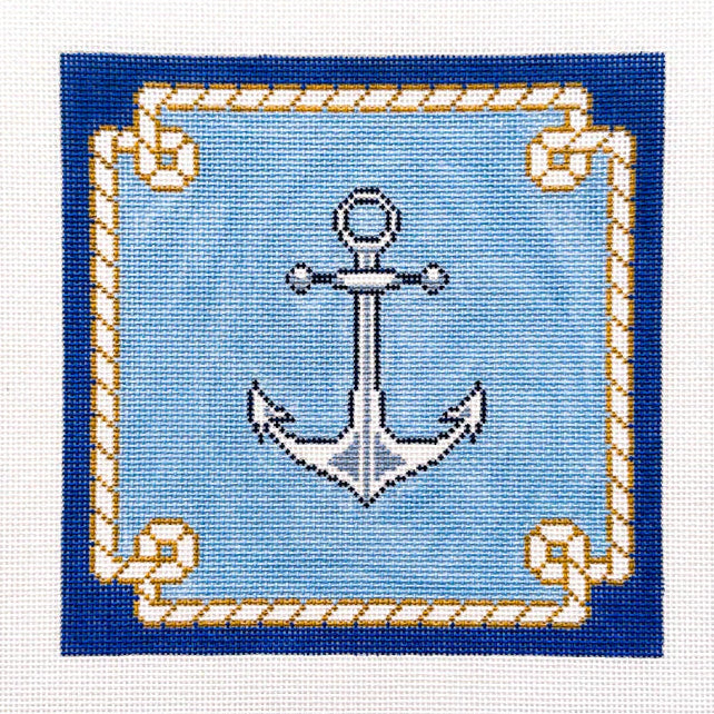 Anchor on Blue