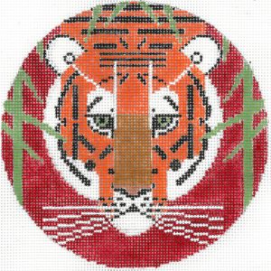 Asian Tiger 5" Round-TS