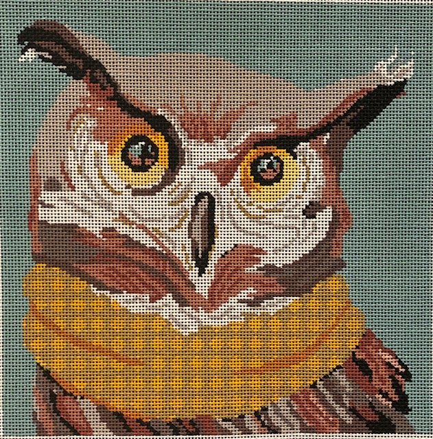 Owl with Scarf