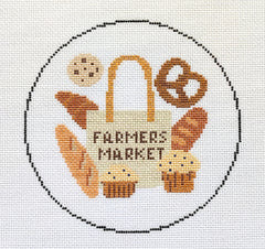 Baked Goods Farmers Market Round