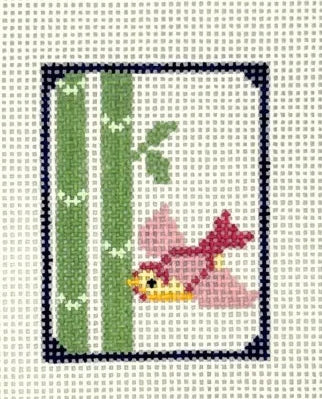 Bird Bam Mahjong Tile