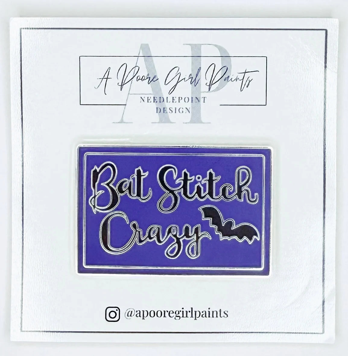 Bat Stitch Crazy Needle Minder